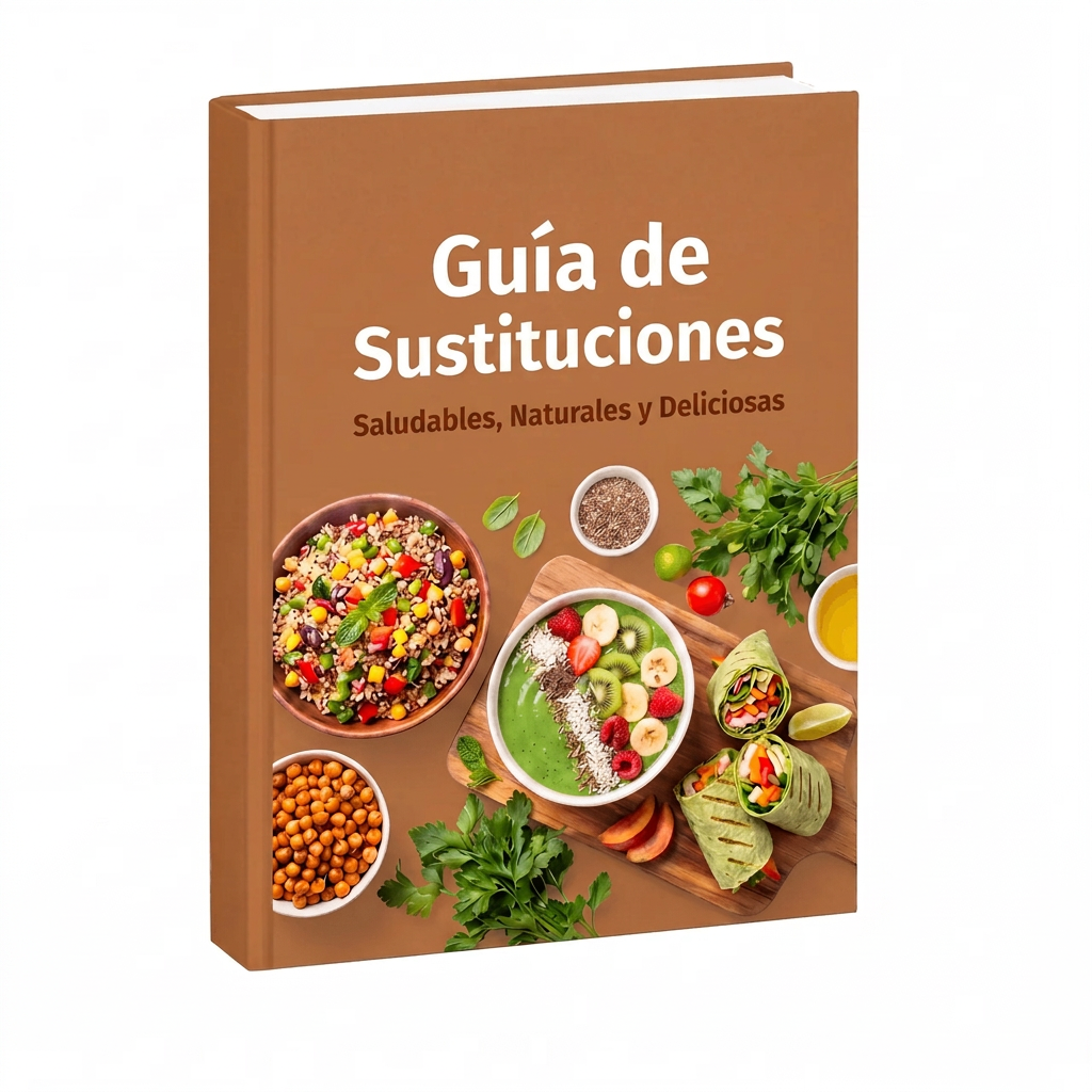 Guía de sustituciones para azúcar, gluten y lactosa